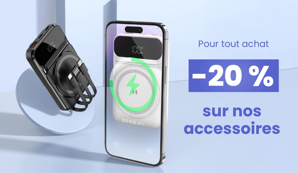 Remise sur vos accessoires après tout achat chez WeFix !
